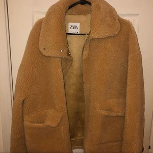 Zara Women Teddy Coat